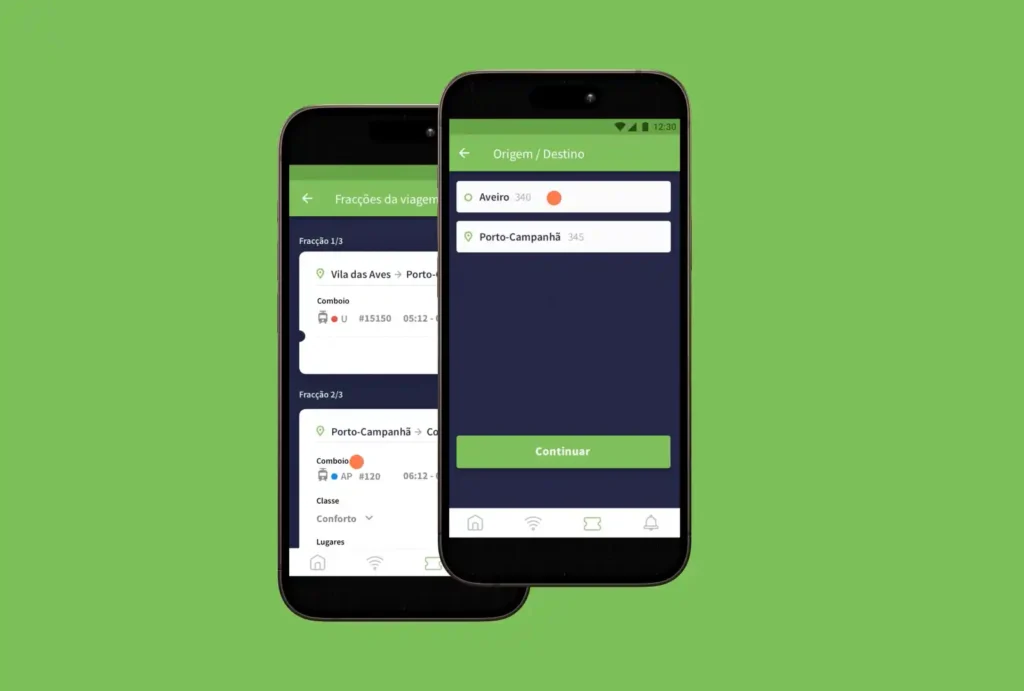 Ticketing App for Comboios de Portugal